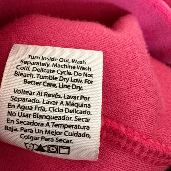 Juicy Couture Pink Velour Tracksuit Set Medium y2k OG Bling Love Juicy - Picture 14 of 16